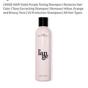 Lange Violet Toning Shampoo 💜 New